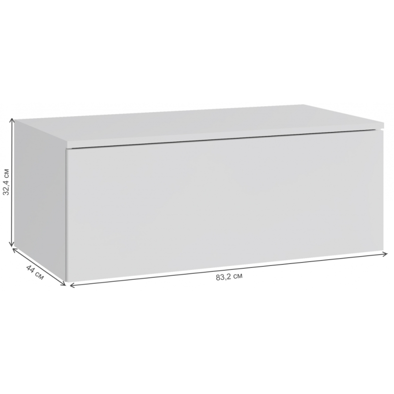 Модульная прихожая Роут белый комплектация 5