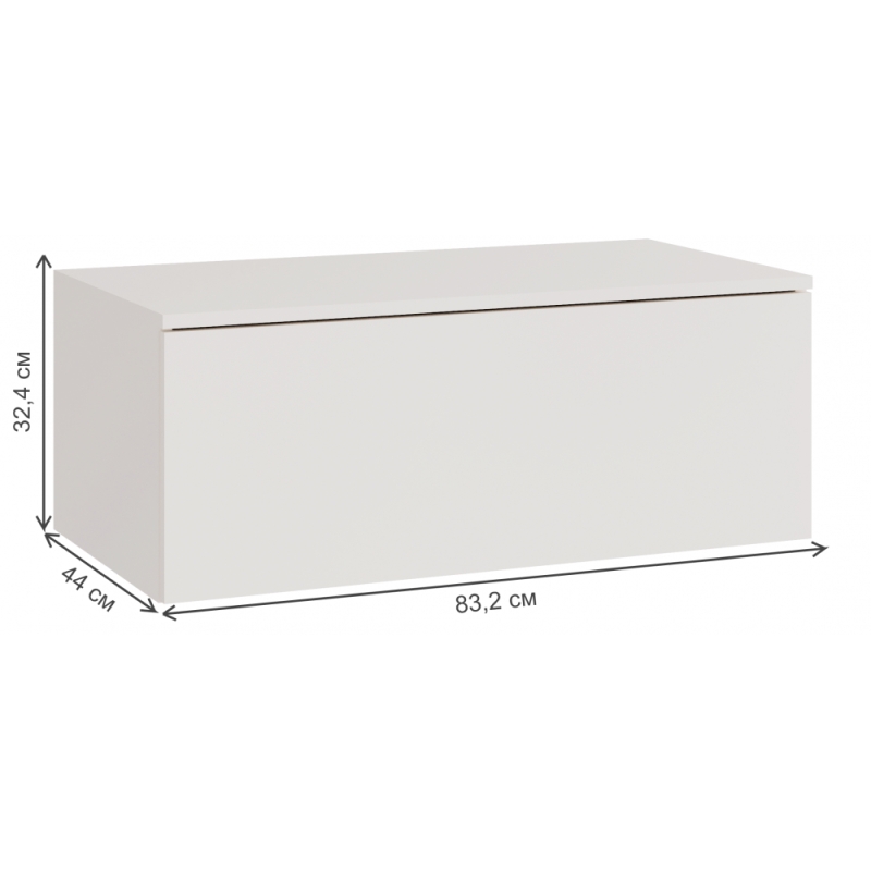 Модульная прихожая Роут кашемир комплектация 1