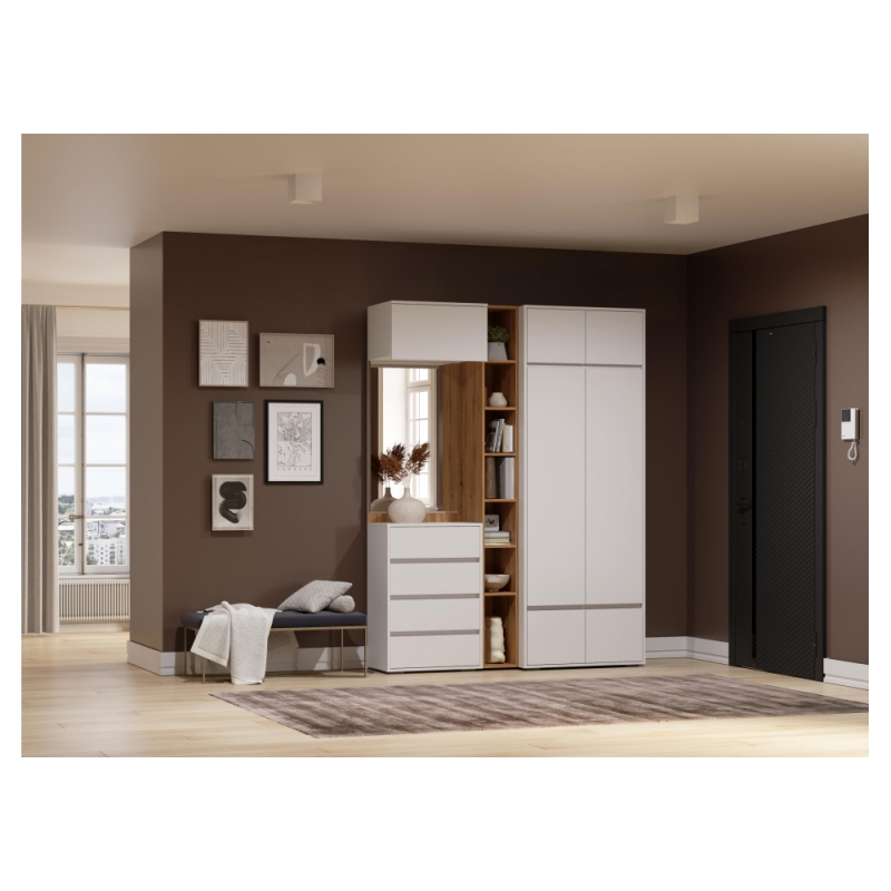 Модульная прихожая Роут кашемир комплектация 4