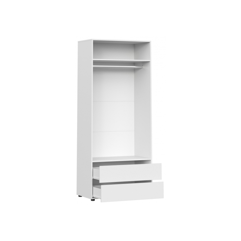 Прихожая Валенсия комплектация 1 белый текстурный