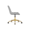 Компьютерное кресло Честер светло-серый (california 900)/ золото