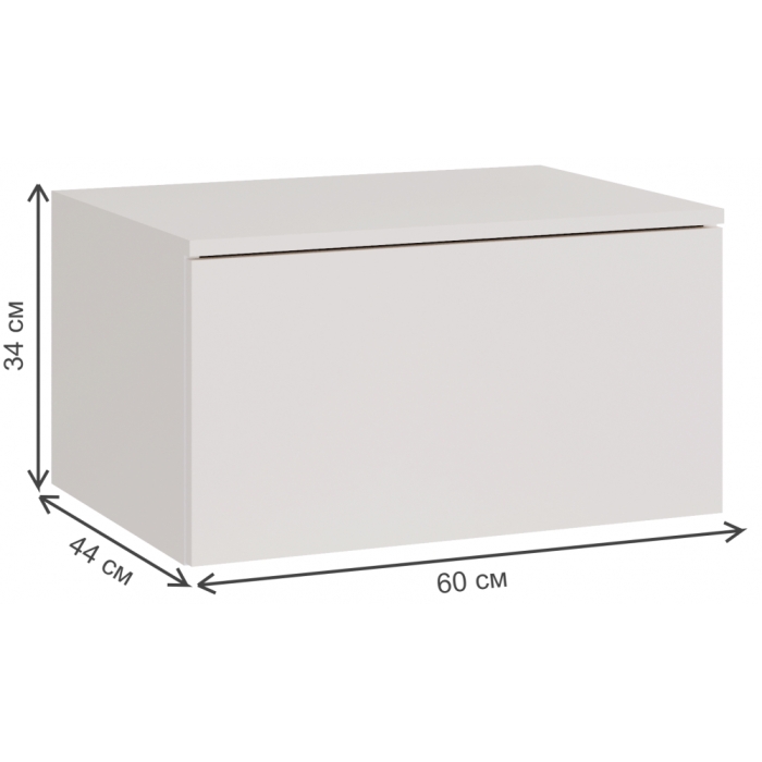 Навесной шкаф Роут 1 кашемир