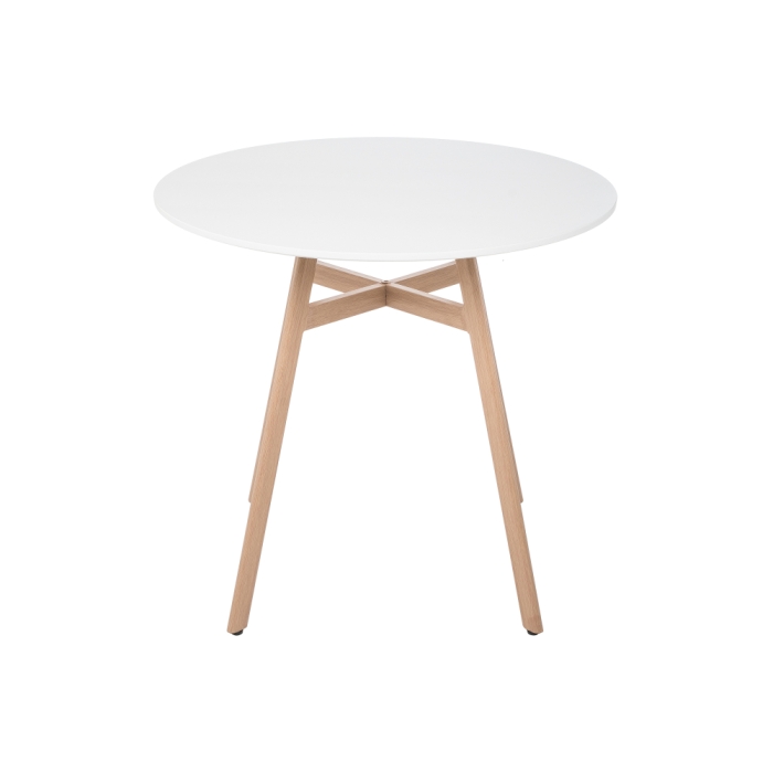 Обеденная группа Арги 80 light purple / white / wood