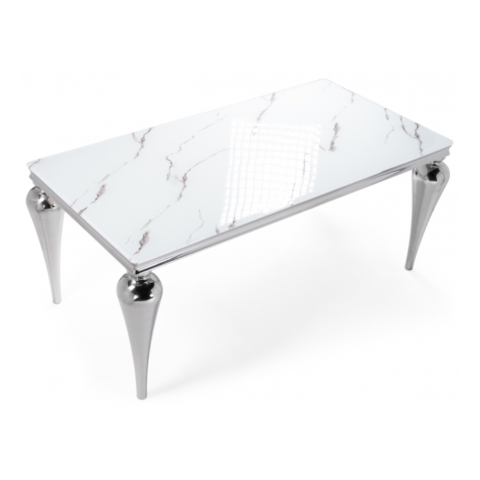 Обеденная группа Асуна white / gray