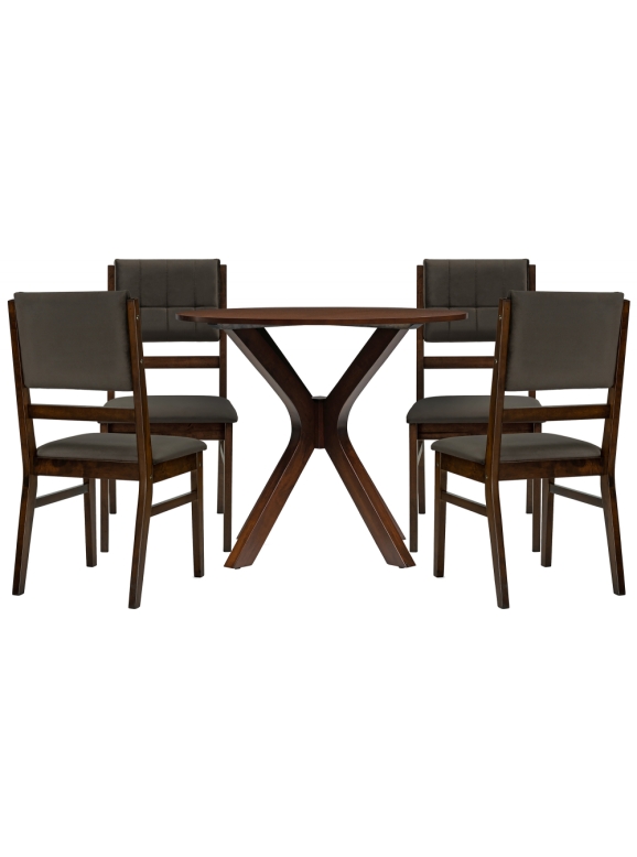 Обеденная группа Боел dirty oak / brown