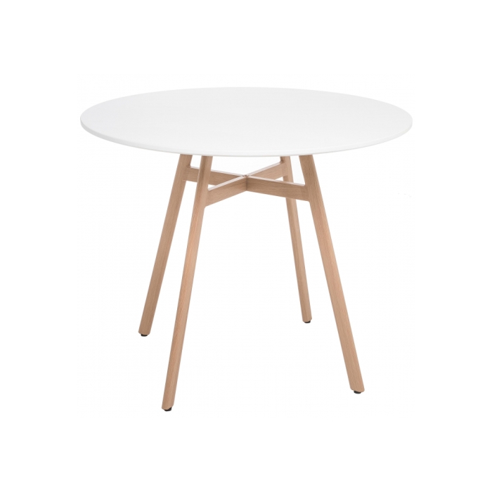 Обеденная группа Диан white / dark gray