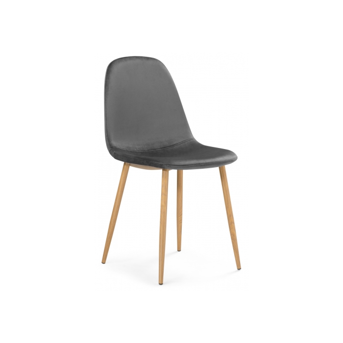 Обеденная группа Дилай 80 white / dark gray