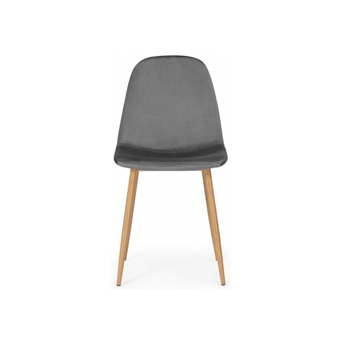 Обеденная группа Дилай 80 white / dark gray