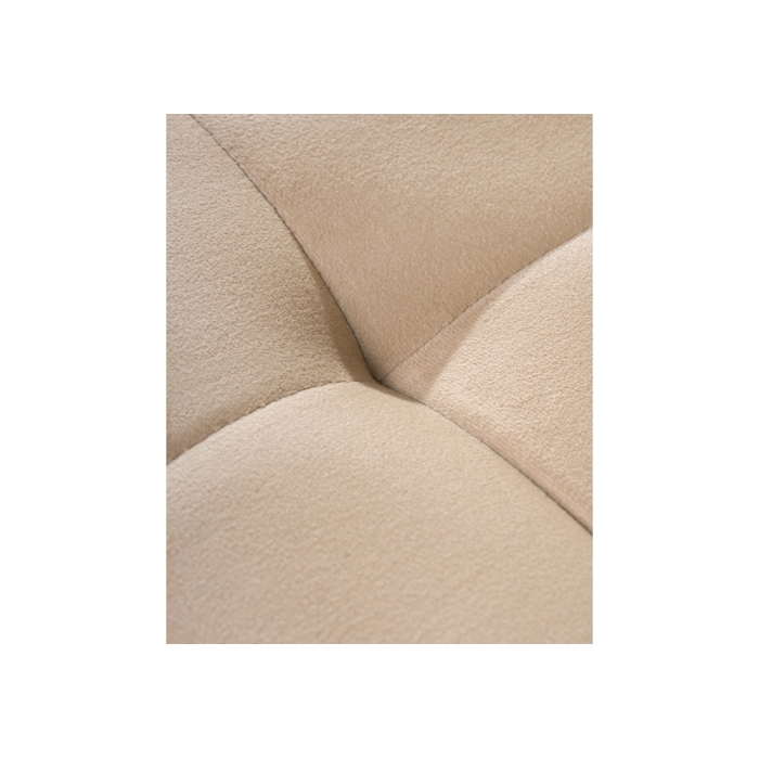 Обеденная группа Эделин бежевый / бетон / черный матовый