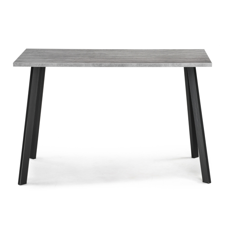 Обеденная группа Эделин латте / бетон / черный матовый