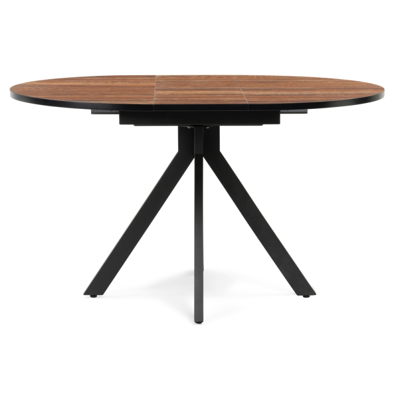 Обеденная группа Ирта дерево / желтый / черный глянец