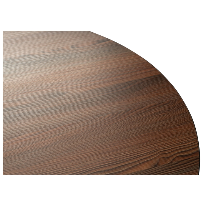 Обеденная группа Ирта дерево / желтый / черный глянец