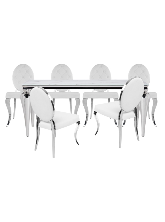 Обеденная группа Итар white