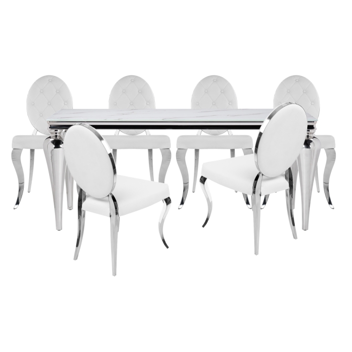 Обеденная группа Итар white