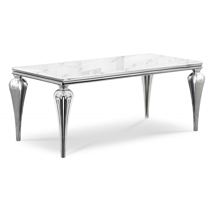 Обеденная группа Карли white / gray