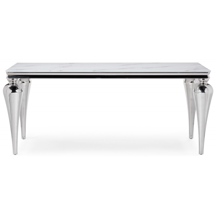 Обеденная группа Карли white / gray