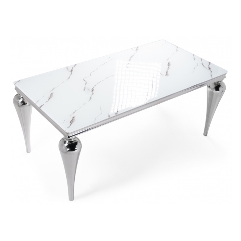 Обеденная группа Карли white / gray