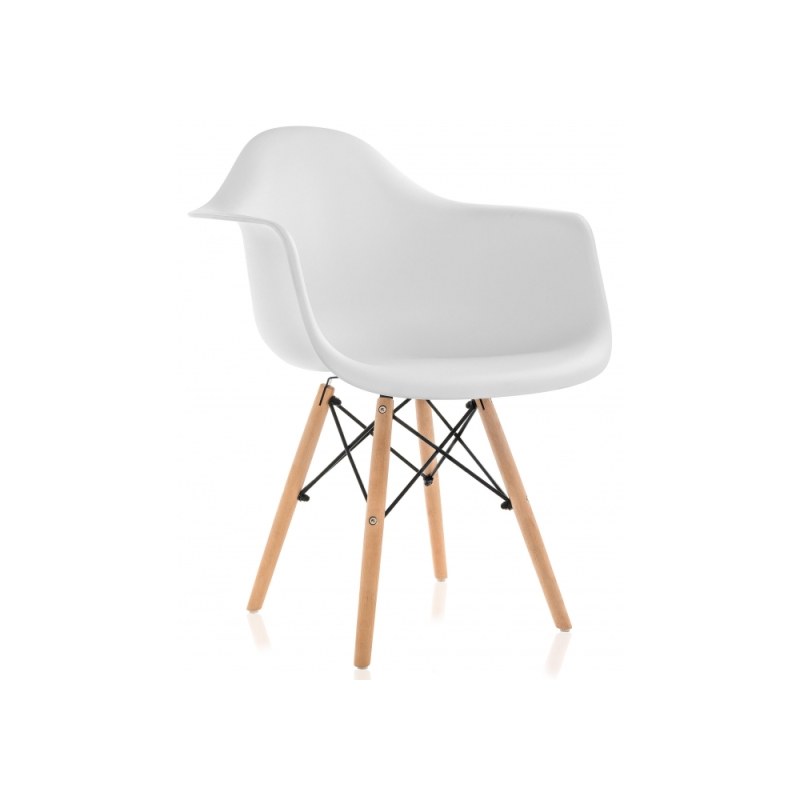 Обеденная группа Куиб white / wood