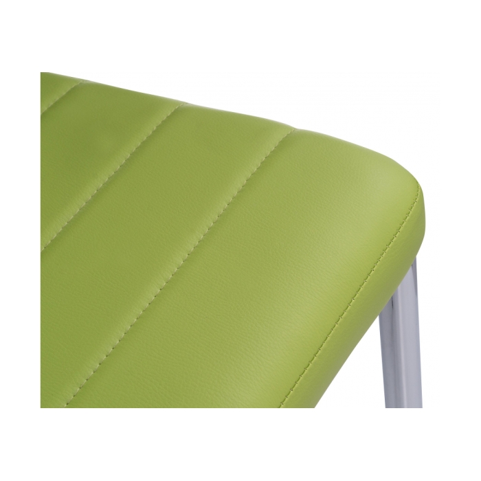 Обеденная группа Лили 80 green / chrome