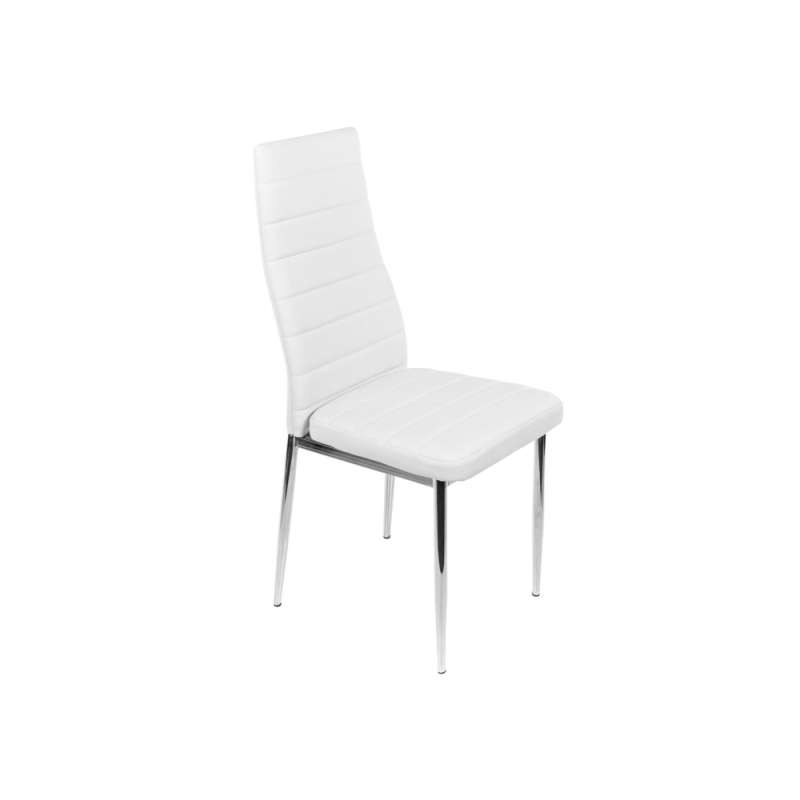 Обеденная группа Лили 80 white / chrome