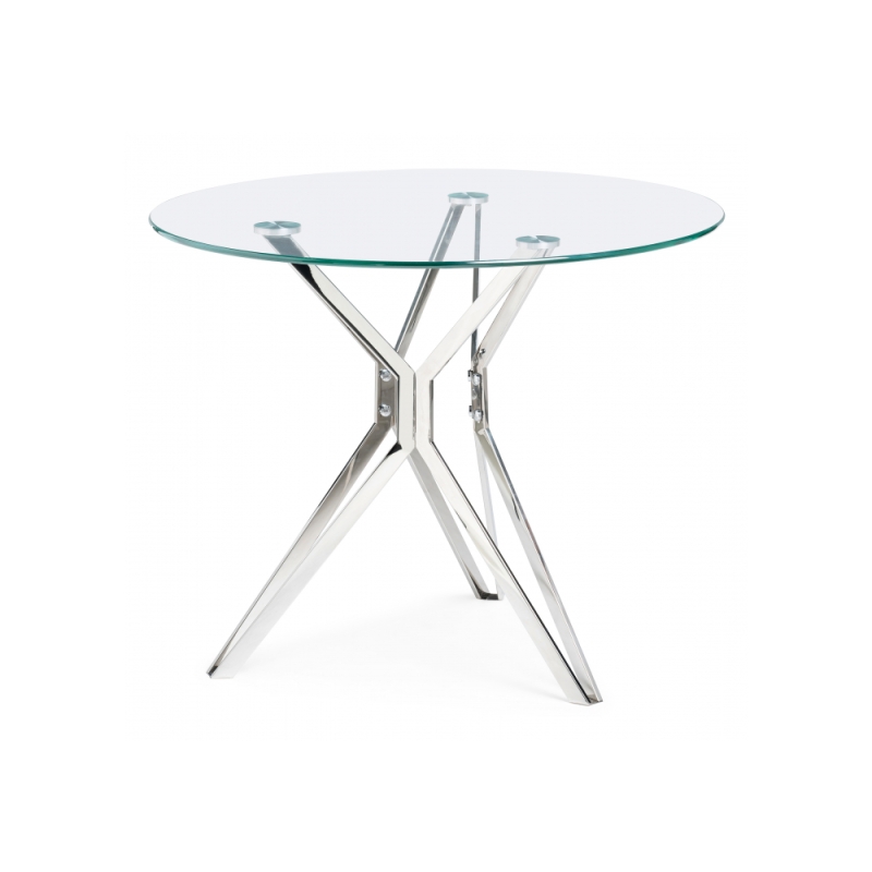 Обеденная группа Лили 90 green / chrome