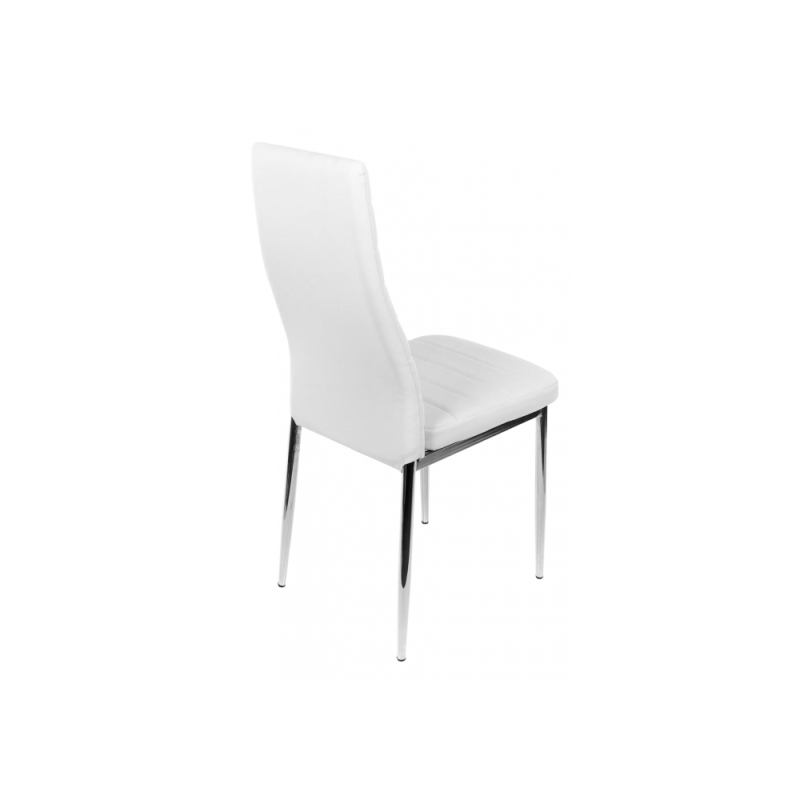 Обеденная группа Лили 90 white / chrome