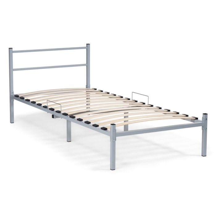 Односпальная кровать Фади 90х200 серая