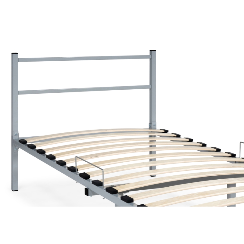 Односпальная кровать Фади 90х200 серая