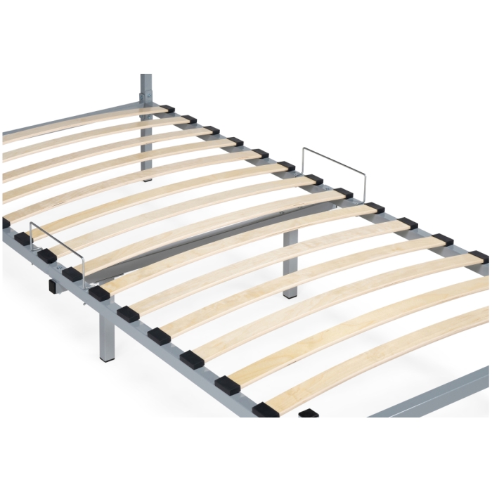 Односпальная кровать Фади 90х200 серая