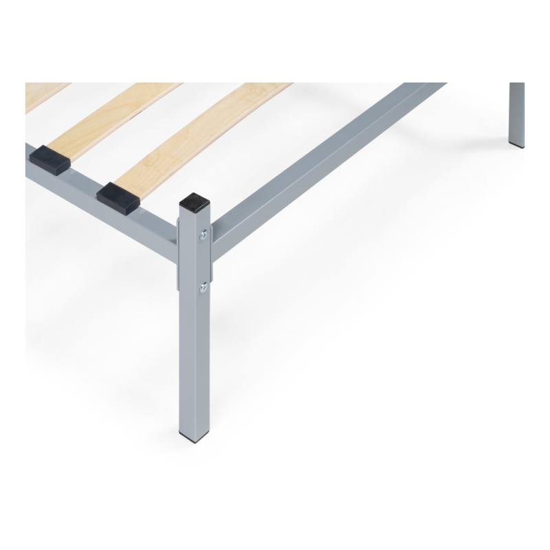 Односпальная кровать Фади 90х200 серая