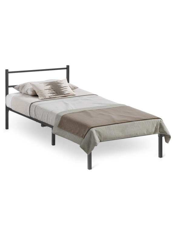 Односпальная кровать Фади 90х200 черная