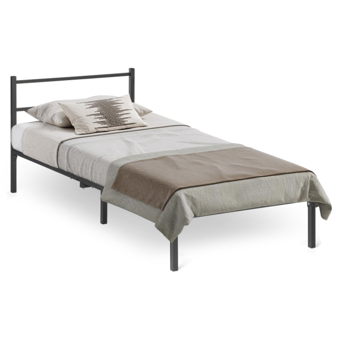 Односпальная кровать Фади 90х200 черная