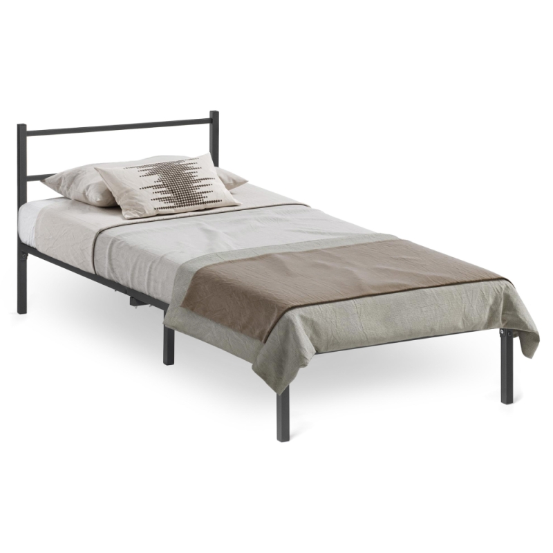 Односпальная кровать Фади 90х200 черная