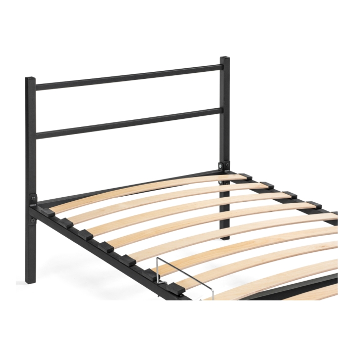 Односпальная кровать Фади 90х200 черная