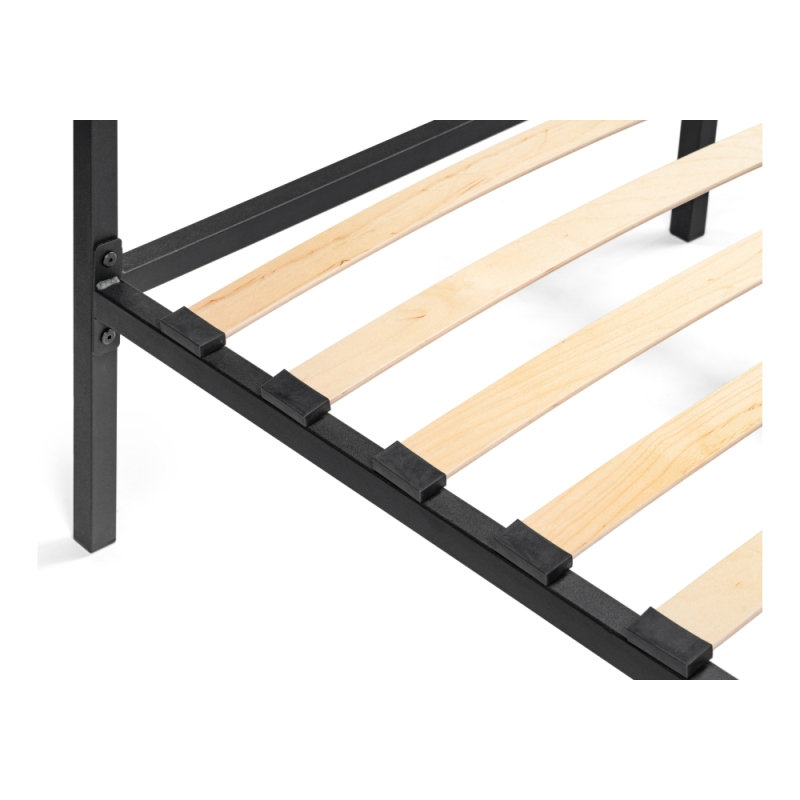 Односпальная кровать Фади 90х200 черная