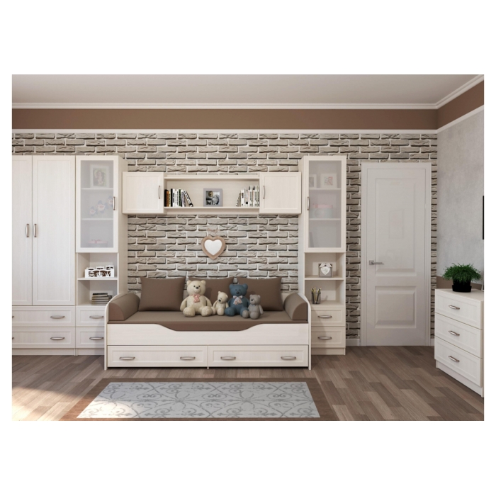 Односпальная кровать Колибри 80 х 190 см бодега