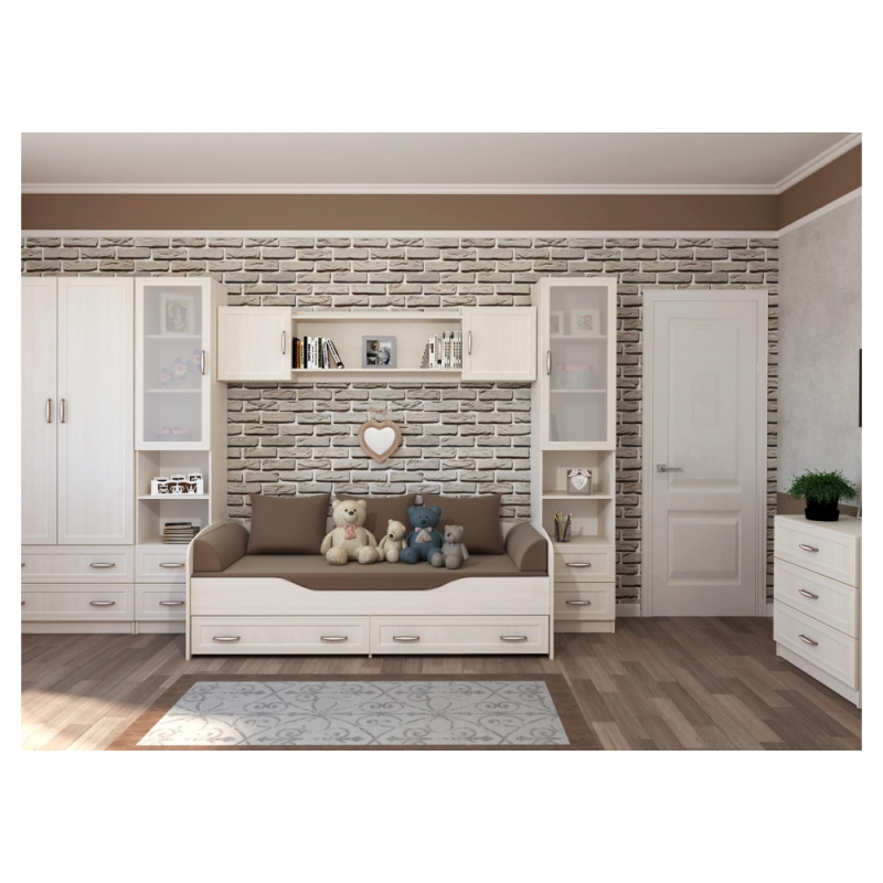 Односпальная кровать Колибри 80 х 190 см бодега