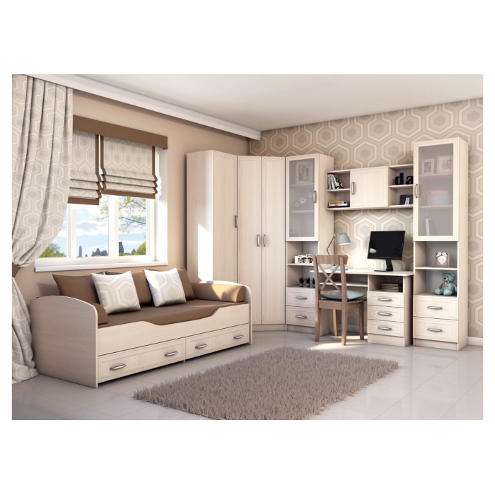 Односпальная кровать Колибри 80 х 190 см бодега