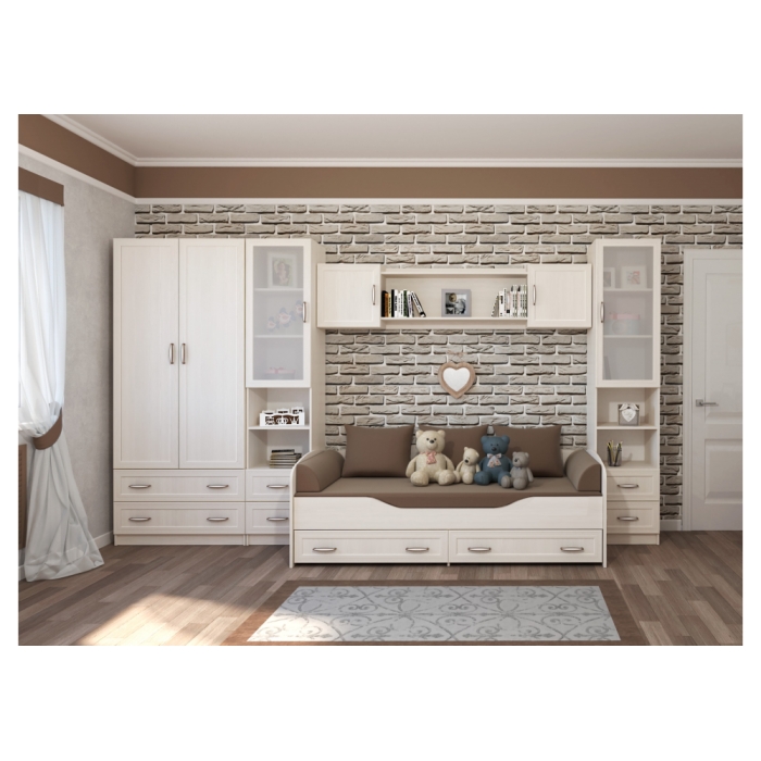 Односпальная кровать Колибри 80 х 190 см бодега