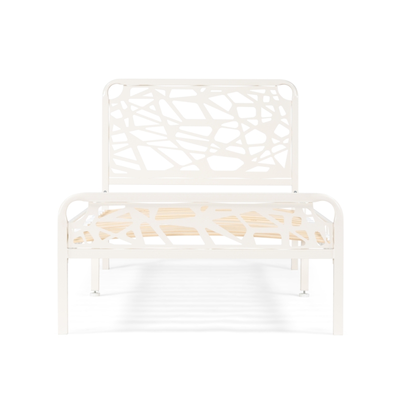 Односпальная кровать Кубо 90х200 белый