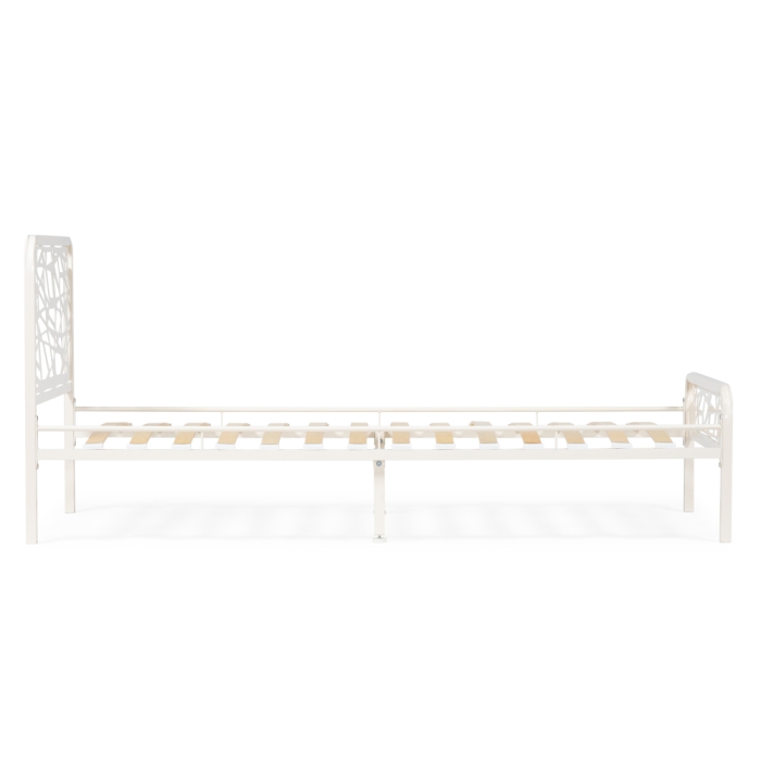 Односпальная кровать Кубо 90х200 белый