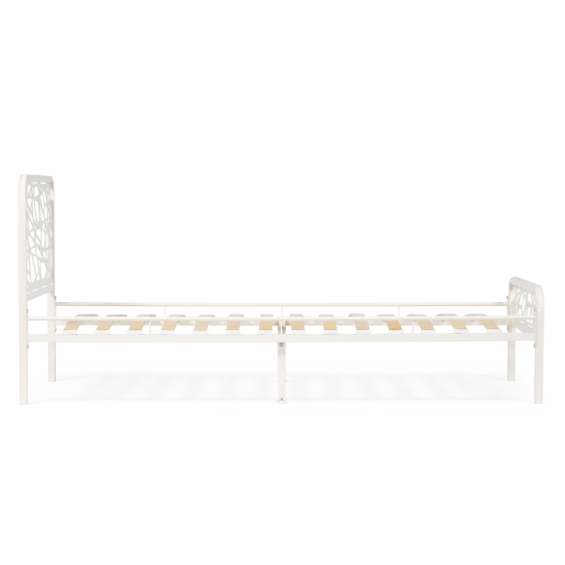 Односпальная кровать Кубо 90х200 белый