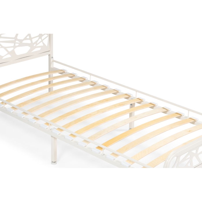 Односпальная кровать Кубо 90х200 белый