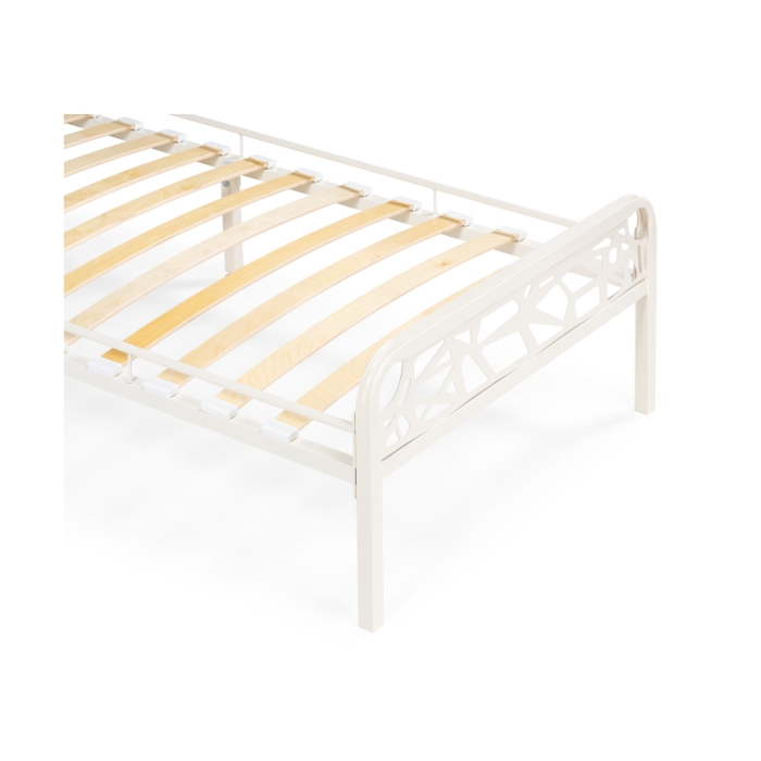 Односпальная кровать Кубо 90х200 белый