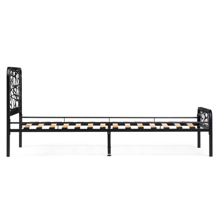 Односпальная кровать Кубо 90х200 черный