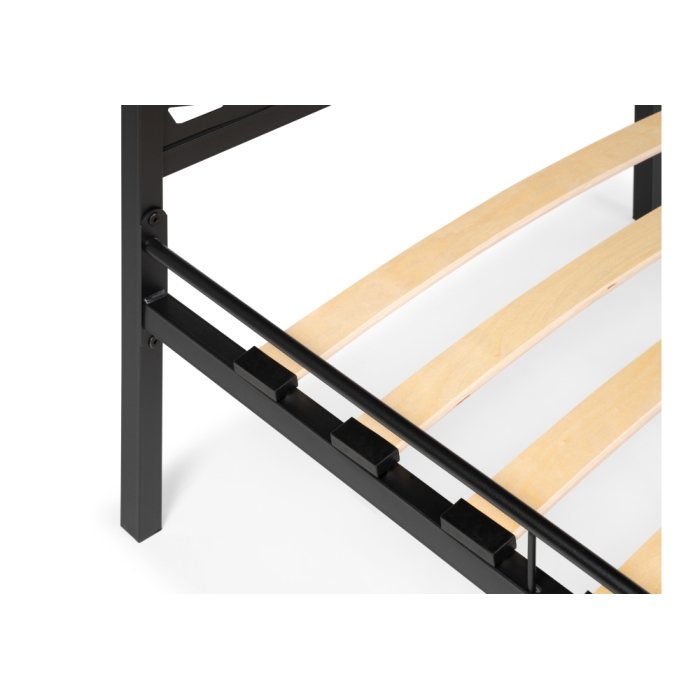 Односпальная кровать Кубо 90х200 черный