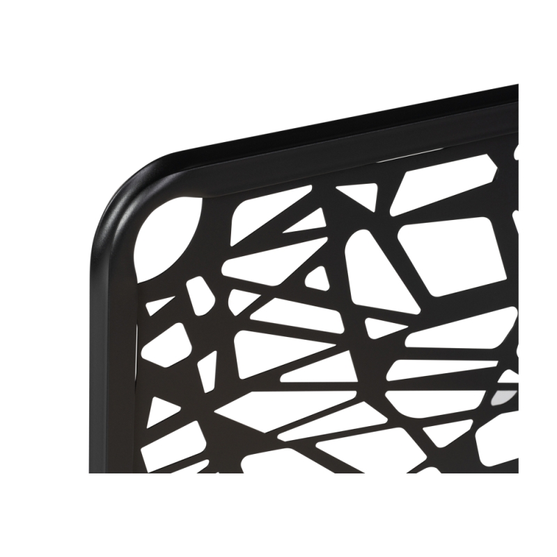 Односпальная кровать Кубо 90х200 черный