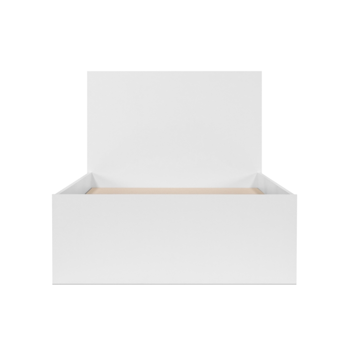 Односпальная кровать Мадера 90х200 белый