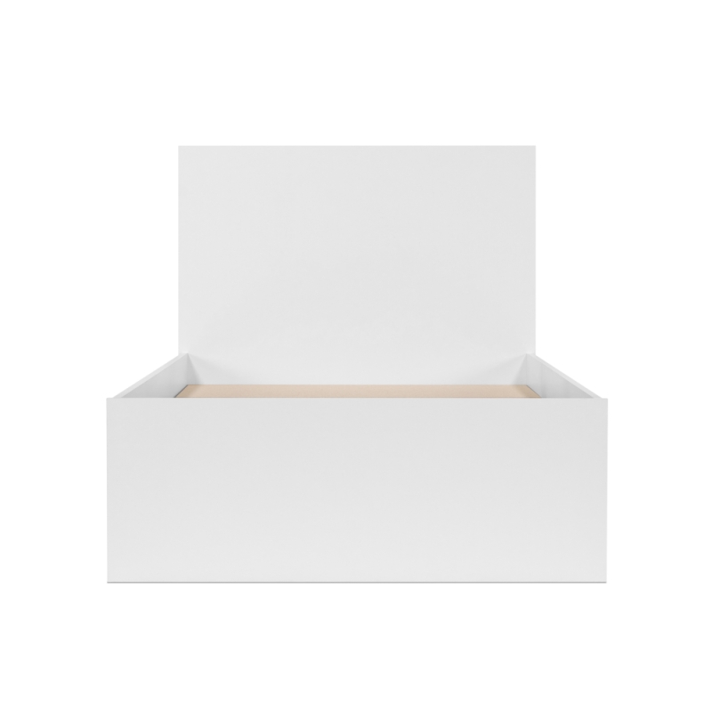 Односпальная кровать Мадера 90х200 белый