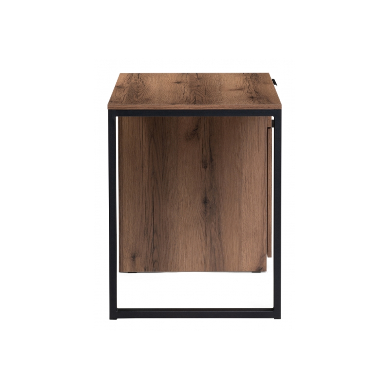 Письменный стол Бэтти Лофт 116х60х75 дуб делано темный / черный